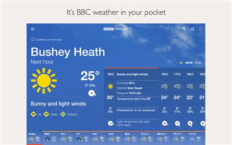 bbc weather app for kindle